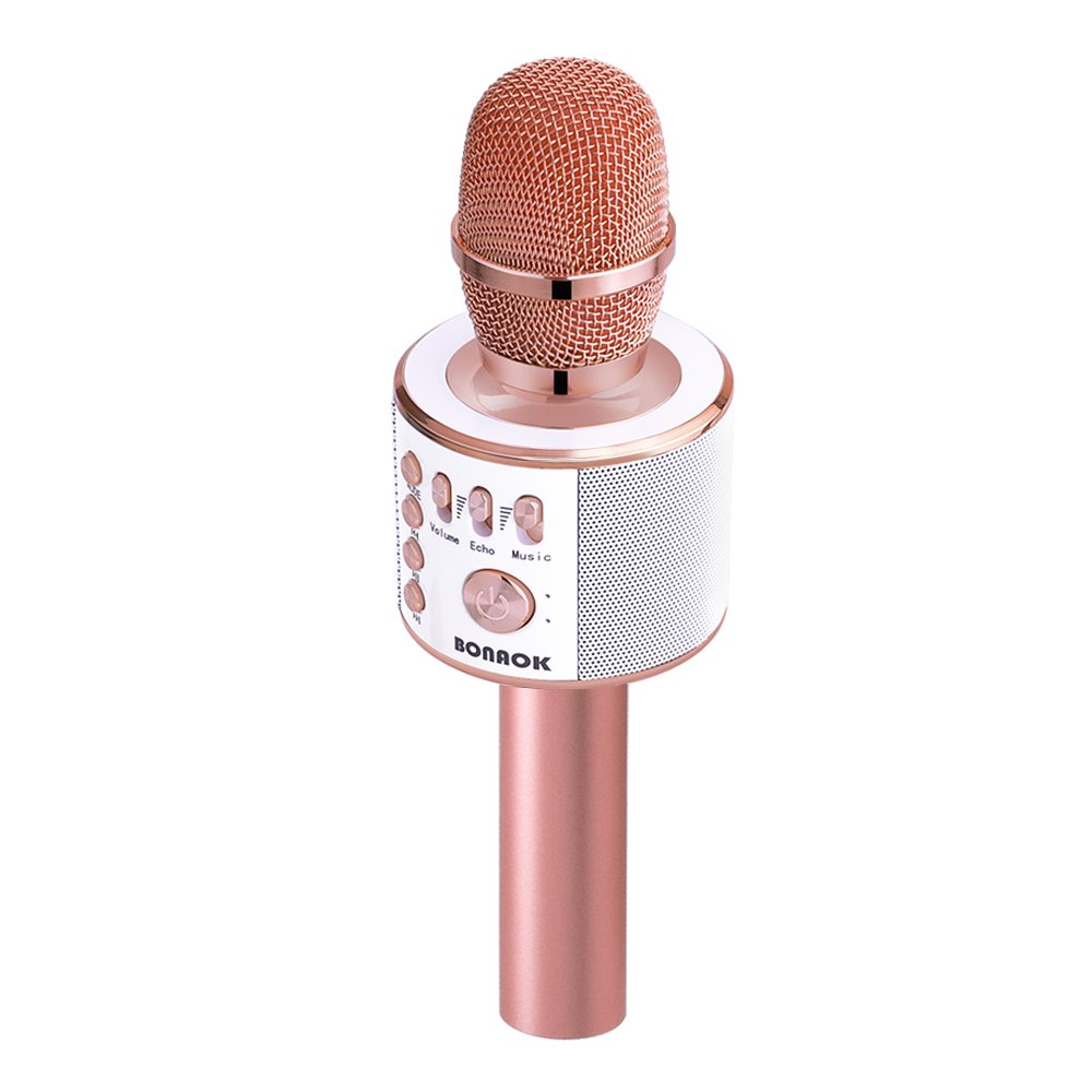 BONAOK Wireless Bluetooth Karaoke Microphone,3-in-1 Magic Sound Portab –  Bonaokofficial