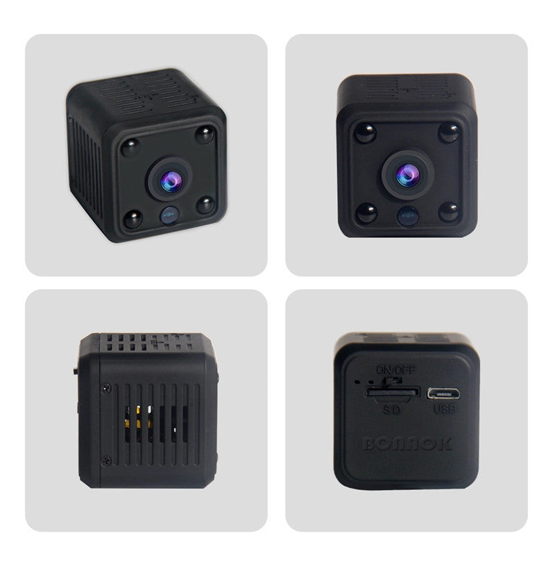 BONAOK 4MP PoE Security IP Camera, Black Mini Dome Night Vision 2.8mm Fixed Lens