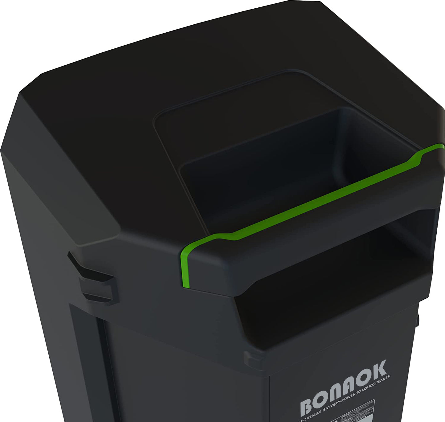 BONAOK 12" 1100W Powered Speaker Cabinet Intelligent Dynamic Control for Consistent Clarity