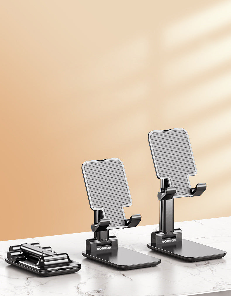 BONAOK Cell Phone Stand Desk Adjustable Aluminum Mobile Phone Holder
